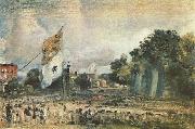 John Constable Das Waterloo-Fest in East Bergholt oil painting reproduction